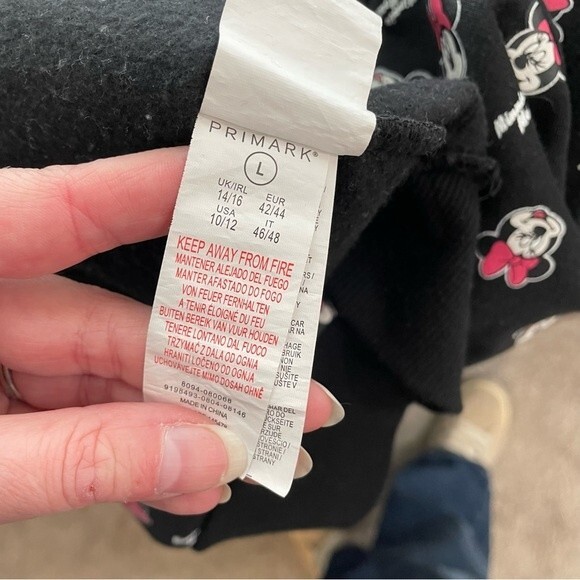 Disney Minnie Mouse Sweatshirt Size L - Picture 10 of 14